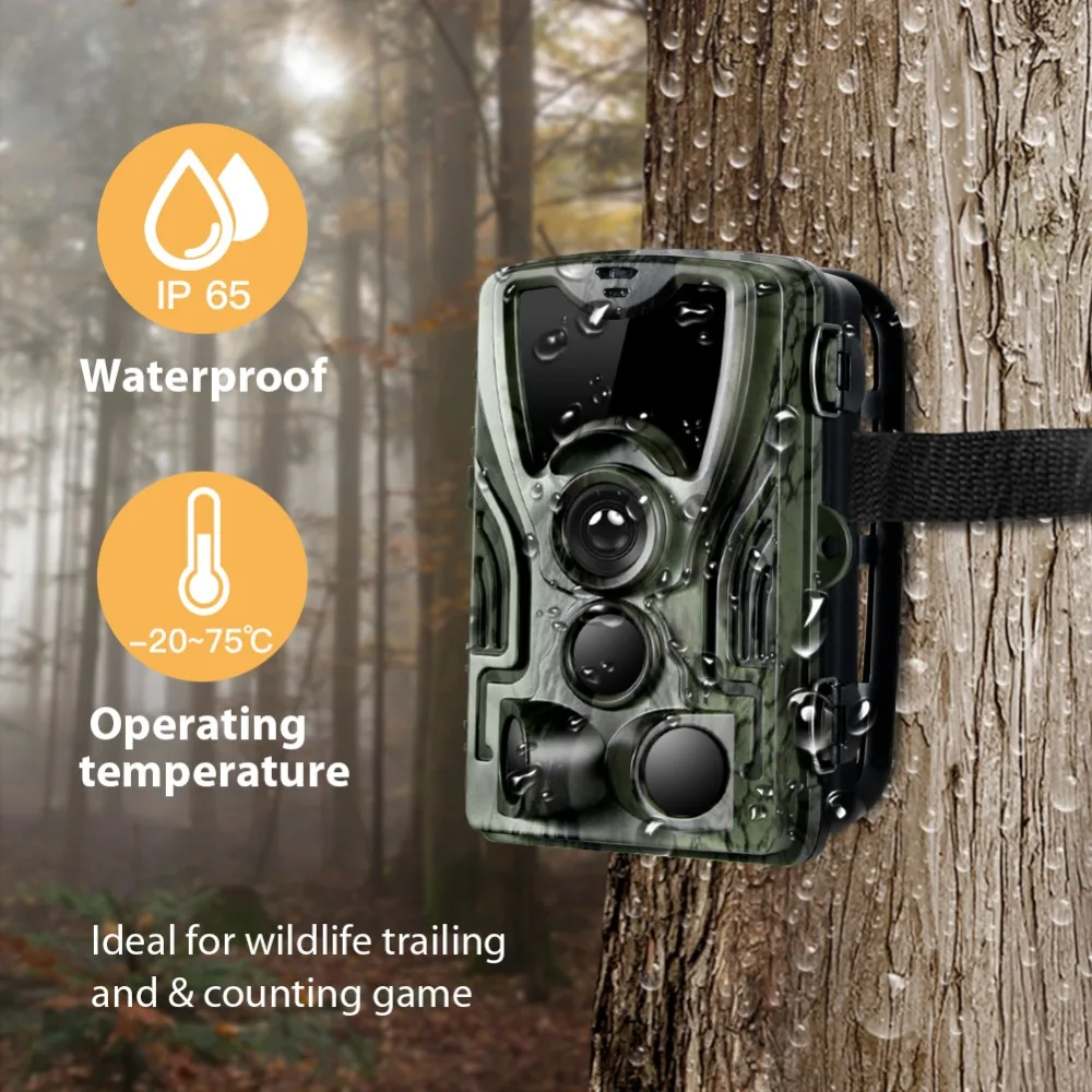 Suntekcam HC-801A Hunting Camera With 5000Mah Lithium