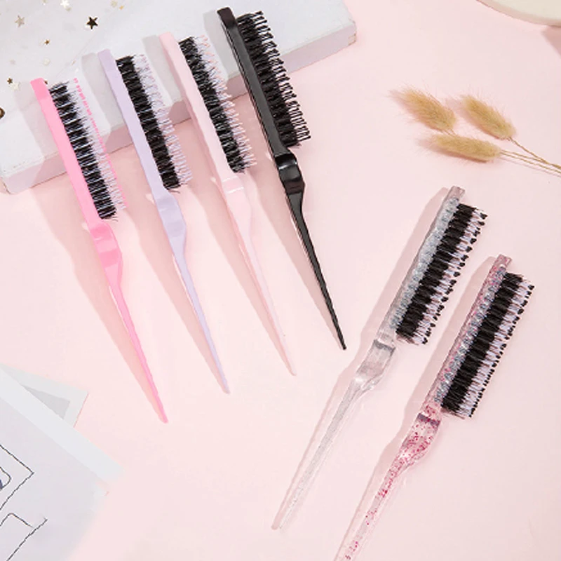 

Профессиональная щетка для волос, расческа для спины, щетка для волос, инструмент для тонкой линии, твердая щетка для волос, аксессуары для парикмахера, 1 шт.