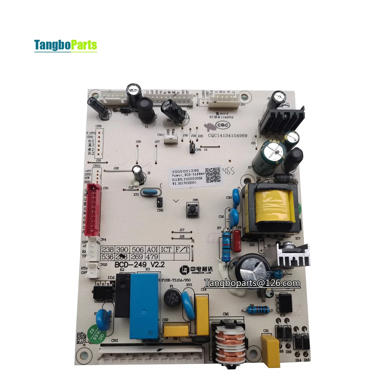 

Refrigerator Accessories Computer Board Control Board 3005001296 Motherboard For Aucma BCD-263WDG BCD-268WMG Refrigerator