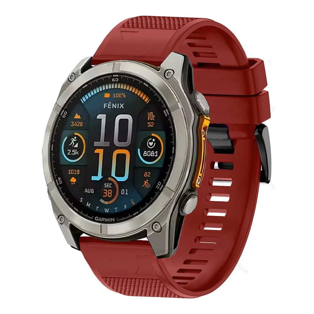 Versatile Quick Release Silicone Smartwatch Strap Bracelet Wristband