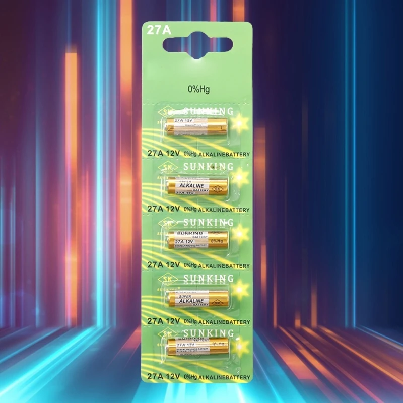 27A 12V Alkaline Batteries Versatile Power Solution for Remote Control Toy Wireless Doorbells Theft Prevention alkaline battery