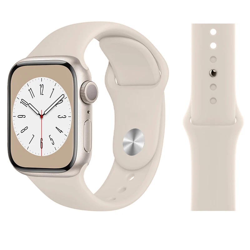 ตัวเลือกสินค้า สายซิลิโคนสุดเก๋สำหรับ Apple Watch ใส่สบายไม่ร้อน