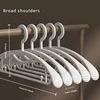 Clothes Hanger Wide Shoulder Household Clothes Hanger Hot Selling Non-Slip Clothes Hanger Multifunctional White Clothes Hanger 5