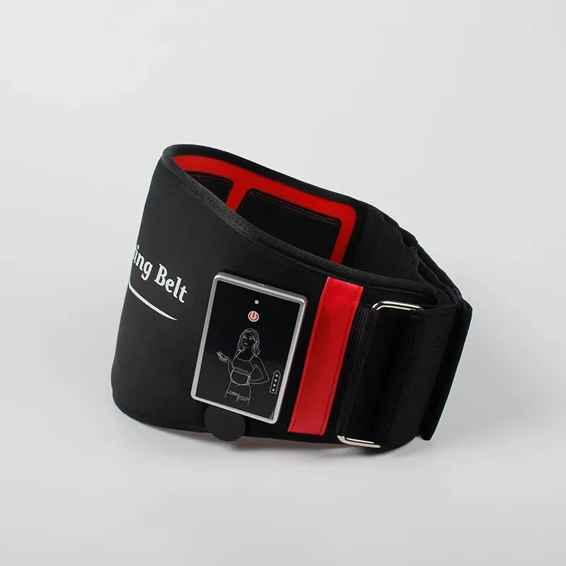 Electric Slimming Massage Belt Heating Pulses Tone Abdominal Muscle Stimulator EMS Acupuncture Tens Physiotherapy Myostimulator