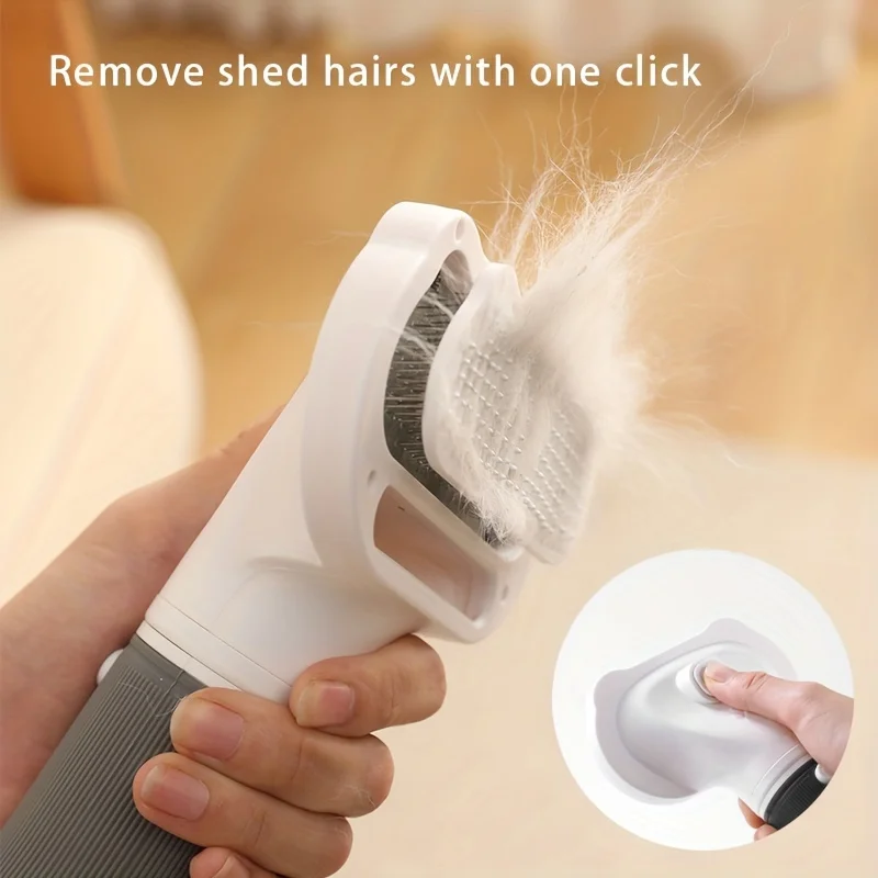 Pet Water Blower Hair Pulling Blowing Wind Modeling 3 In 1 Artifact Dog Hair Pulling Machine Dryer Teddy Comb Beauty,hair dryer,pet hair dryer
