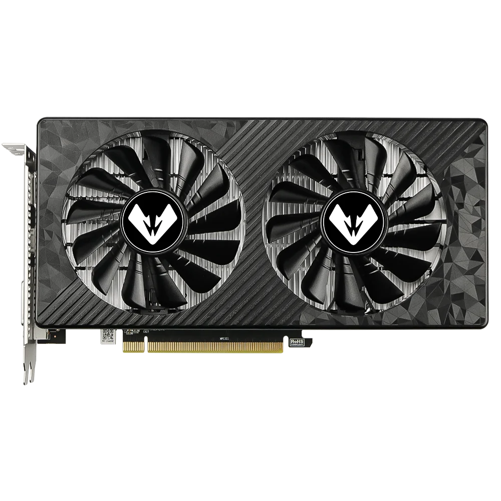 MOUGOL オリジナル RX580 8 グラムビデオカード GDDR5 メモリゲーム