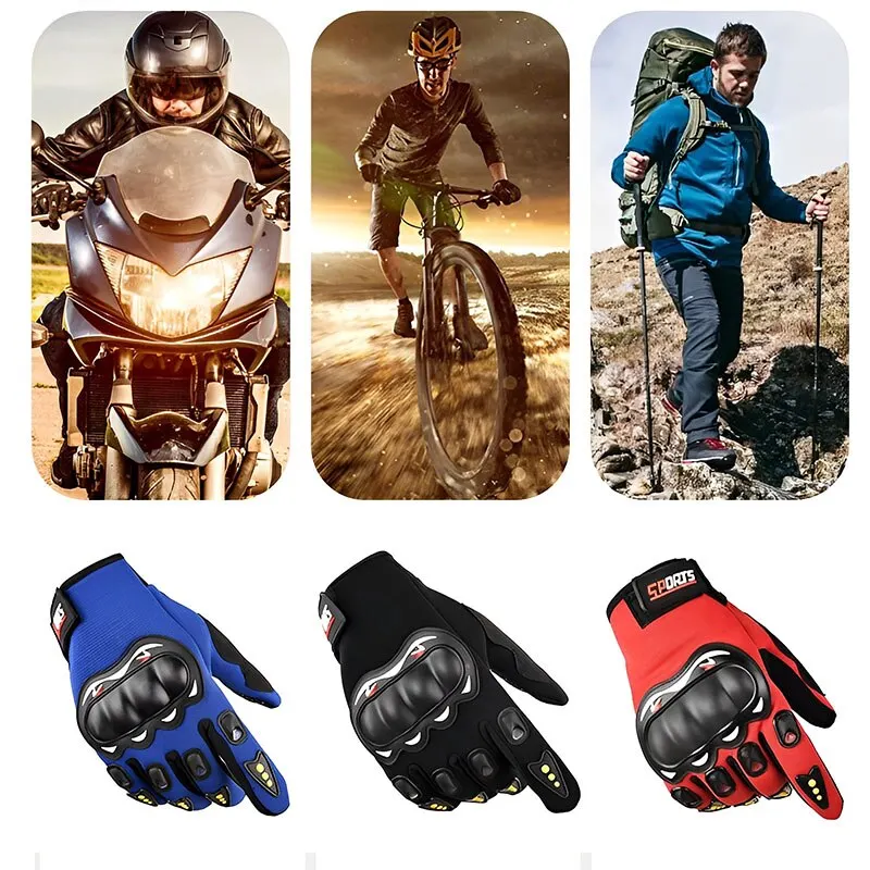 Voll finger Motorrad handschuhe Männer Touchscreen Outdoor Offroad Sport Fahrrads chutz Anti-Fall Motorrad Finger handschuhe-S093dba81ed7c4c5a8690e9a3b7a890cf3