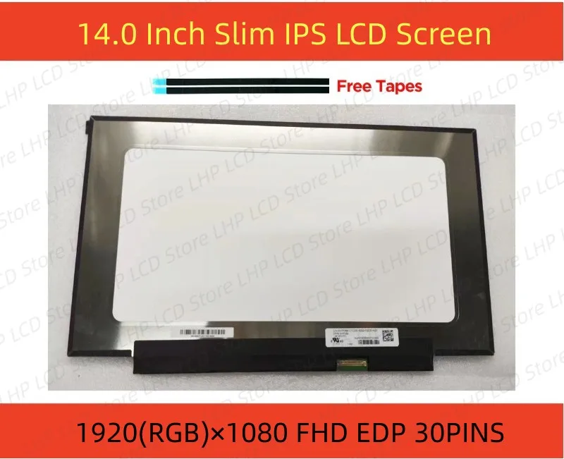 Schermo LCD 14.0" FHD 1920x1080 Per Laptop - Compatibile Con LM140LF7L, Connettore 30 Pin - Foto 12