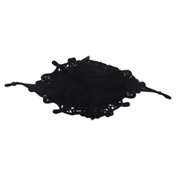Chic Reusable Face Mask for Parties and Outdoor Adventures (Black)