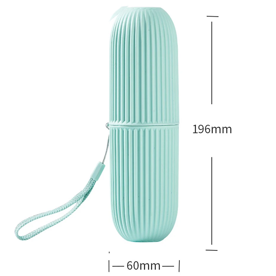 Travel Portable Toothbrush Cup Toothpaste Holder Storage Case Organizer Toiletries Storage Cup Creative Economic Box