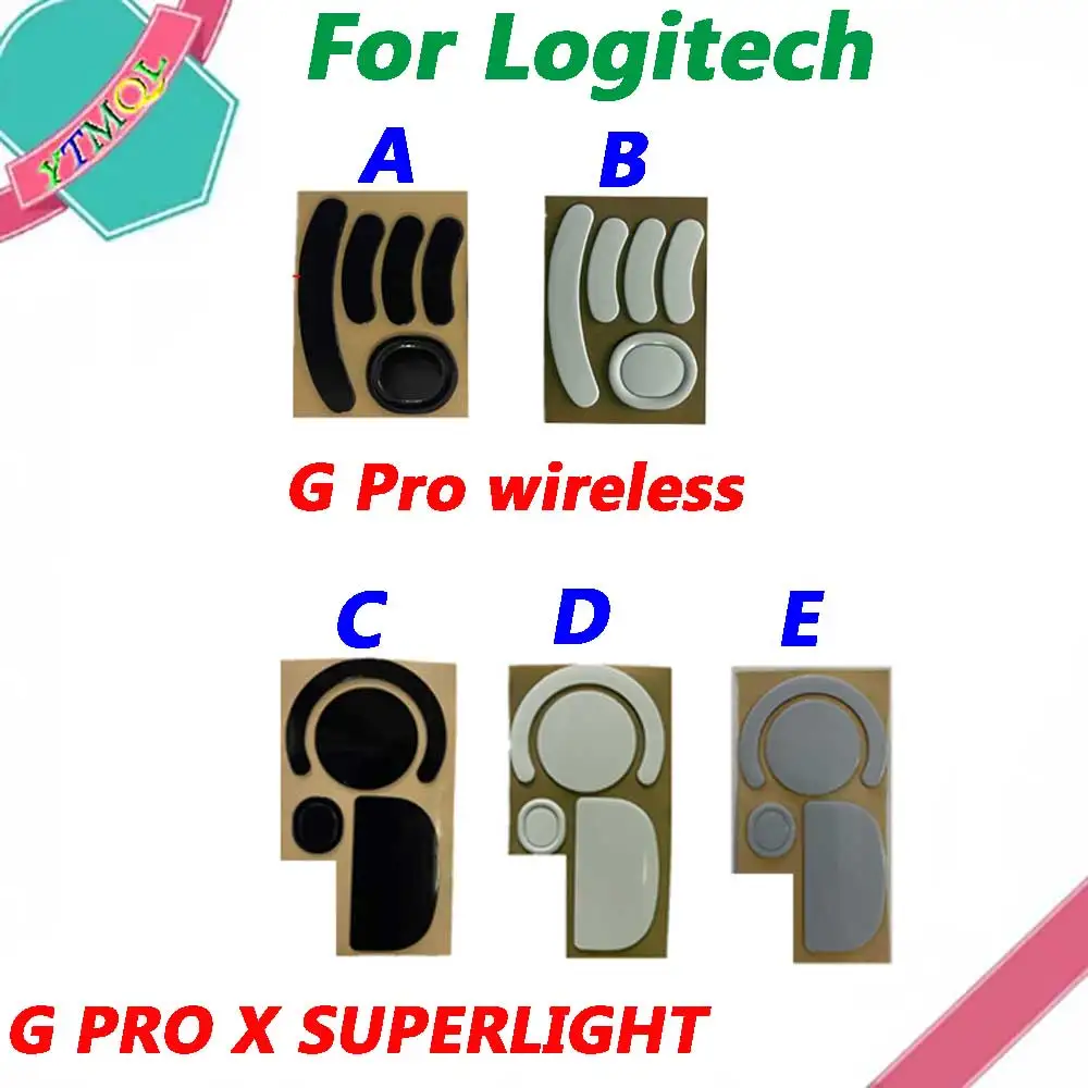 3Set Piedini Per Mouse Pattini Per Logitech G-Pro Wireless X Superlight Mouse Wireless Cablato Connettore Adesivo Antiscivolo