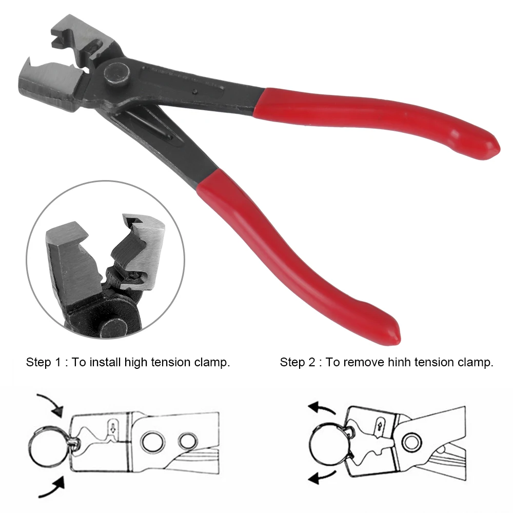 Car Oil Hose Crimping Plier Repair Tools Calliper Vise Pipe Clamp Collar Clip Auto Repairing Motorcycle Automotive Accessories_voghion.com