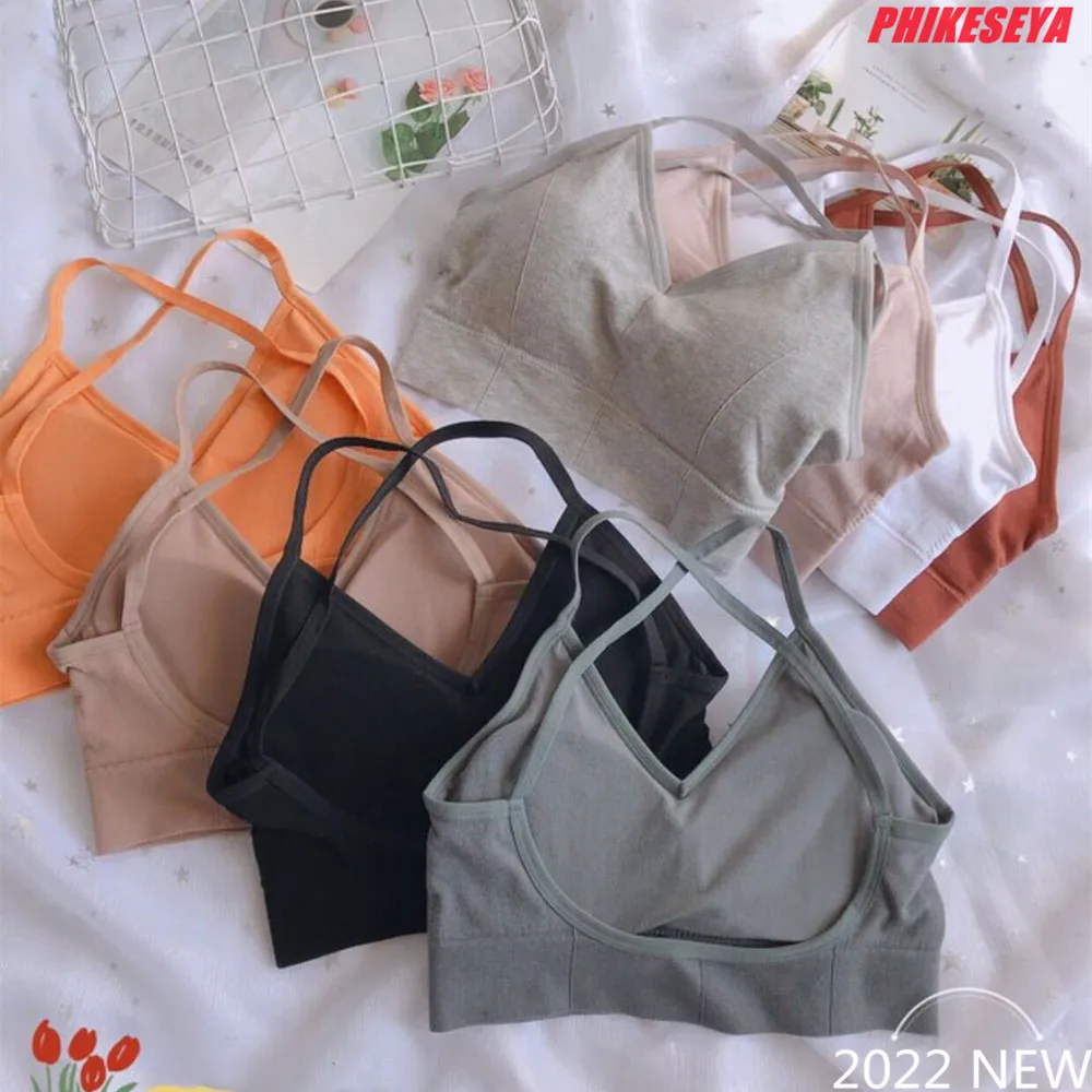 

Women Yoga Sport Bra 2022 New Cross Back Shockproof Sports Bras Breathable Athletic Fitness Running Gym Vest Tops Sportswear
