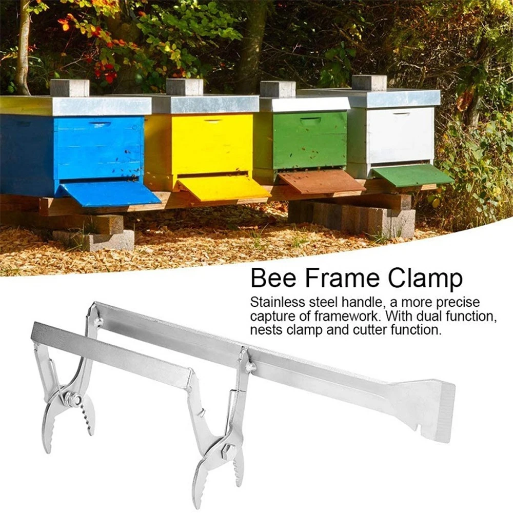 

Bee Hive Frame Clip Bee Nest Box Frame Holder Capture Grip Beekeeper Beekeeping Equipment Bee Queen Rearing System Tool