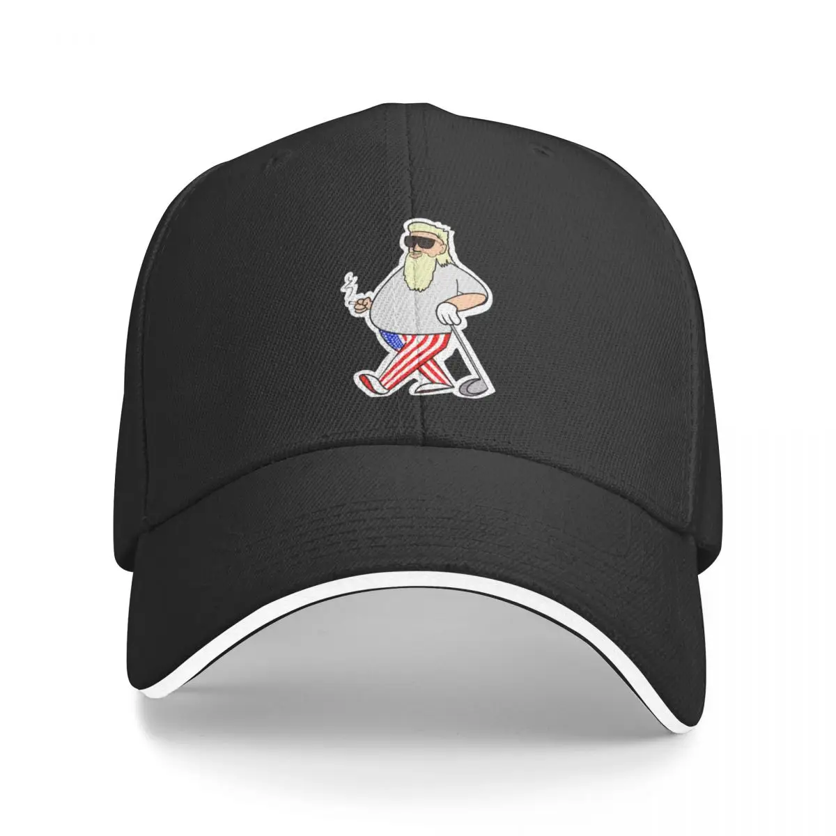 

New Smokin’ John Daly Baseball Cap fashionable Snap Back Hat Man Hat Women's