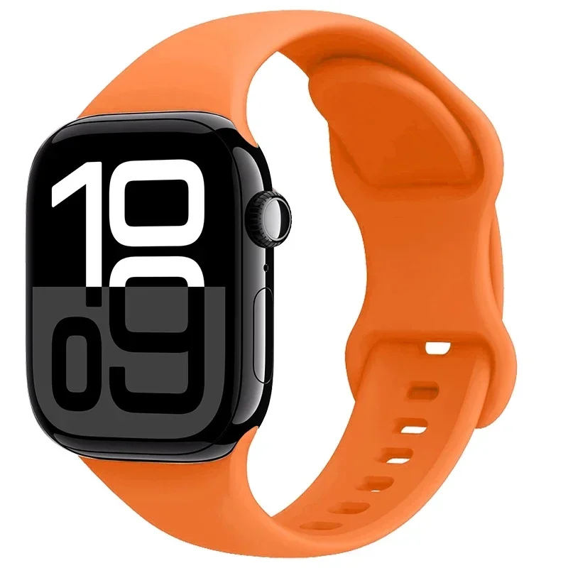 Premium Soft Silicone Watch Band - Elegant and Comfortable Replacement Strap