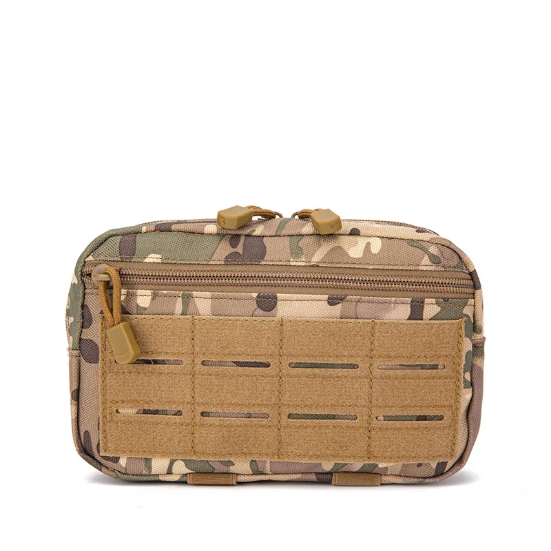 EDC Molle Tactical Pouch Compact Utility Pouches MOLLE Pouch Military Waist Belt Bag Medical Bags Phone Case Hunting Accessories