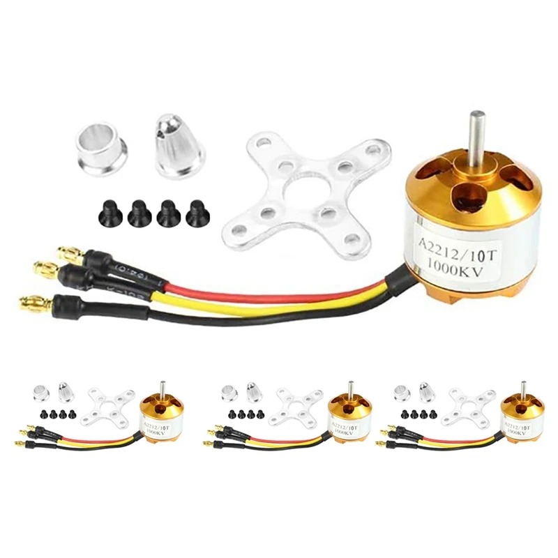 

A2212 1000KV Brushless Motor Engine For RC DIY Aircraft Multi Copter Quadcopter Drone Aircraft Model Airplane