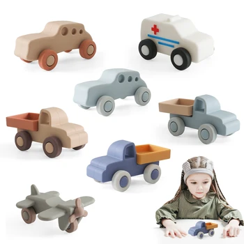 Silicone Montessori Car Toy 1