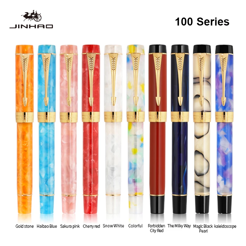 Gullor 10 Ricariche Inchiostro Blu 0,7 Mm A Spirale Per Penne Roller Jinhao E Gullor