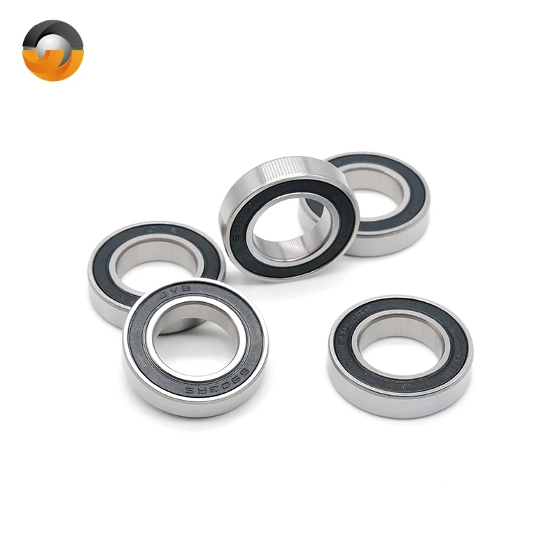 173010-2RS Bearing 1PCS 17*30*10 mm ABEC-7 Bike Bicycle 173010 RS 2RS Ball Bearings 173010 RS Black Sealed