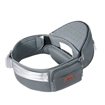 Sunveno Ergonomic Baby Carrier with Removable Hip Seat - Adjustable, Comfortable Infant & Toddler Waist Stool Carrier for Parents