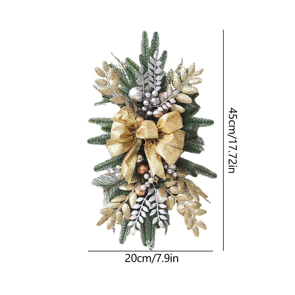 Rustic holiday greenery decor