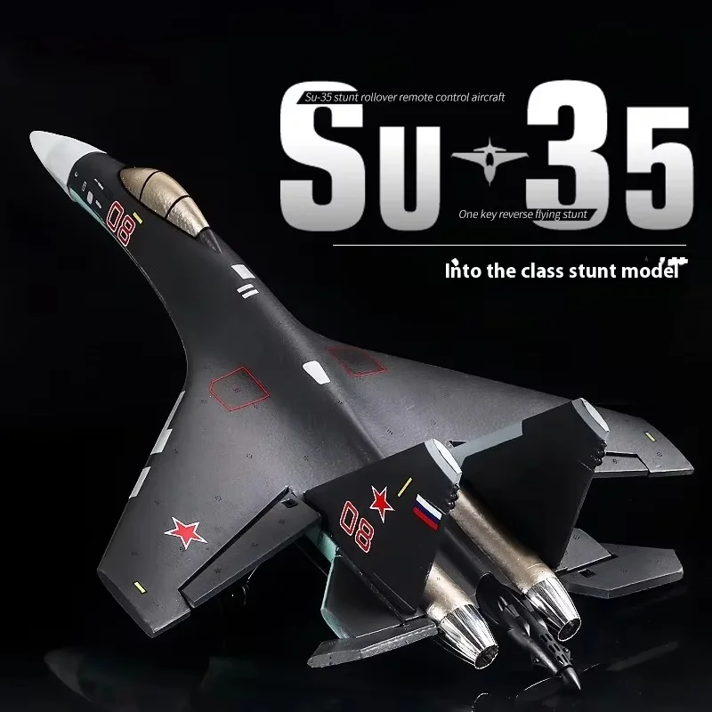 Qf009 New Su-35  Four-Channel Fighter Fixed Wing Foam Aircraft Electric Model Glider Beginner Remote Control Airplane Toy Gift 3