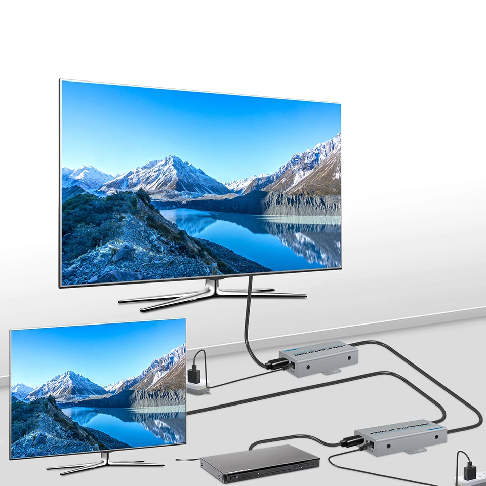 150m hdmi extensor por cat5e cat6 suporte