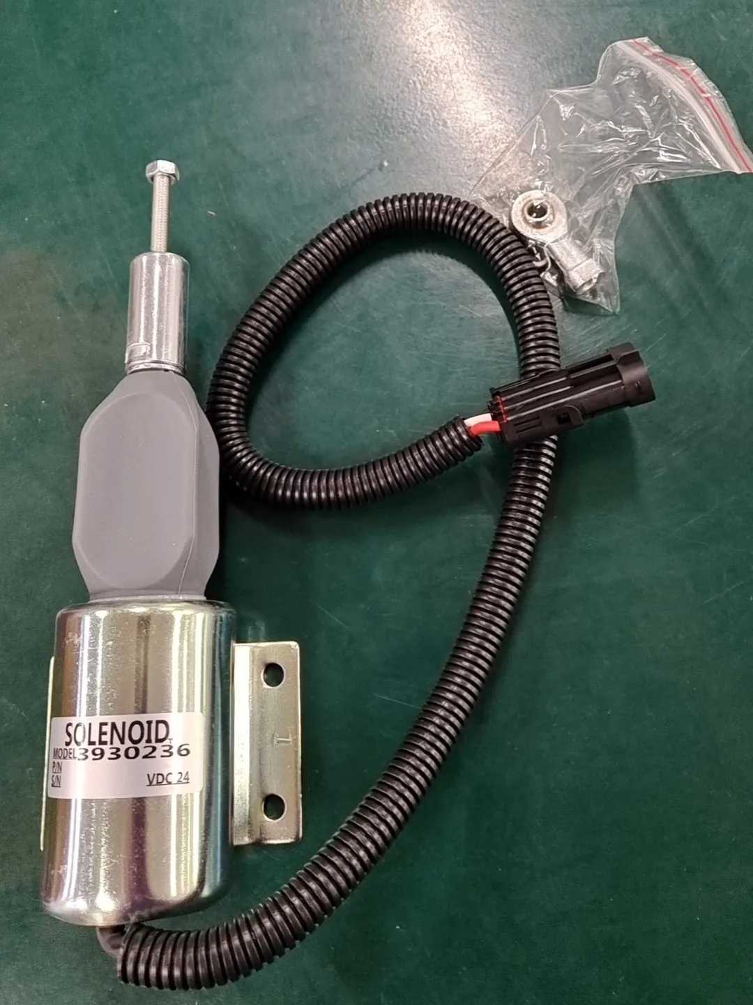 SA-4348-12V 연료 차단 솔레노이드 밸브, SA-4348-24V 오일 차단 밸브, 3930236 3930235 발전기 엔진 부품