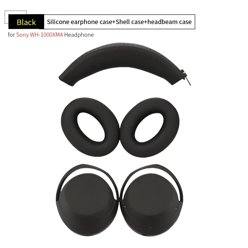 Durable Silicone Headphone Protective Cover and Headbeam Sleeve