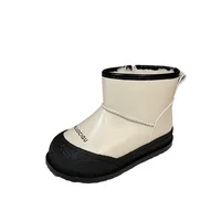 1-8Y Kids Snow Boots Winter New Style Children's Short Winter Boot Boys Girls with Plush Warm Cotton Shoes Non Slip Cotton Shoes 6
