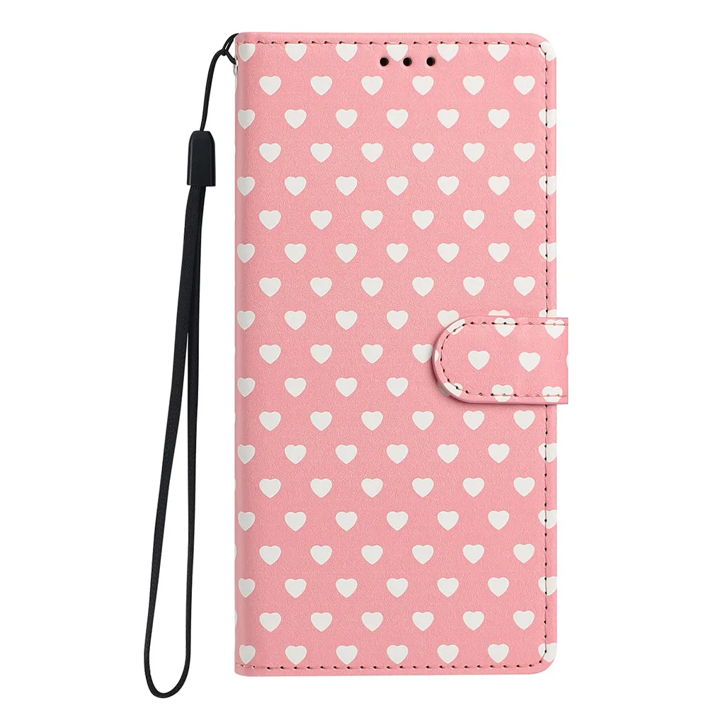Leather Phone Case with Stand Wallet and Card Holder Cover