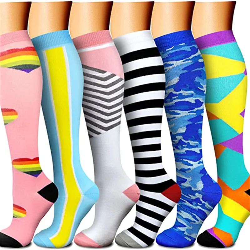

57 Styles Compression Stockings Stamina Men Women Crossfit Socks Medical Nursing Fit For Cycling Travel Flight Sport Socks