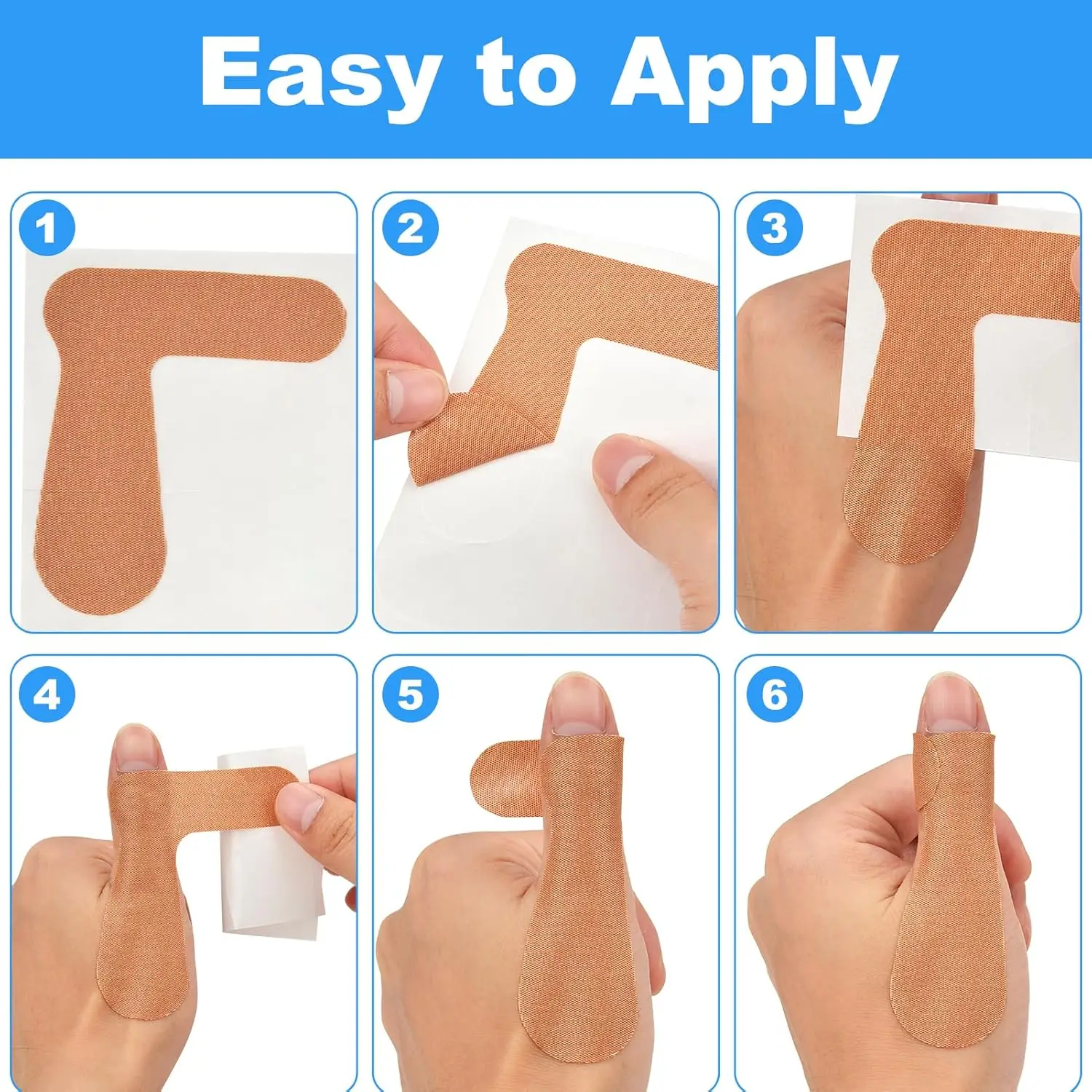 Thumb Arthritis Elastic Self-adhesive Joint Pain Relief Patch Finger Toe Protection Tape Toe Eversion Correction Anti-Wear Patch