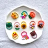 40/50/60Pcs/Lot Children Kids Hair Accessories Cartoon Elastic Hair Bands Baby Head Rope Small Animal Cute Girls Headdress 2