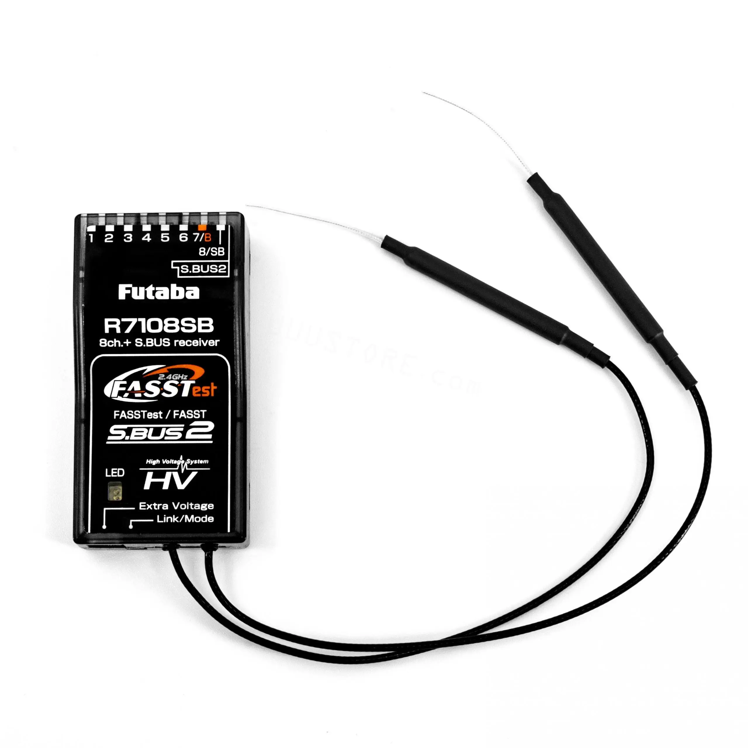 

Оригинальный приемник Futaba R7108SB 8CH S.Bus2 SBUS FASSTest 2,4G для 14SG/18MZ/18SZ Радиоконтроллер RC DIY игрушки