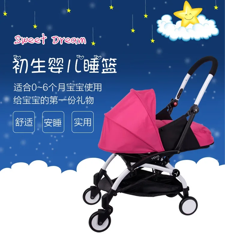 Baby Stroller Newborn Nest Summer Version Sleeping Bag Stroller Accessories For Babyzen Yoyo Yoyo+ Yoya Summer and Winter Basket