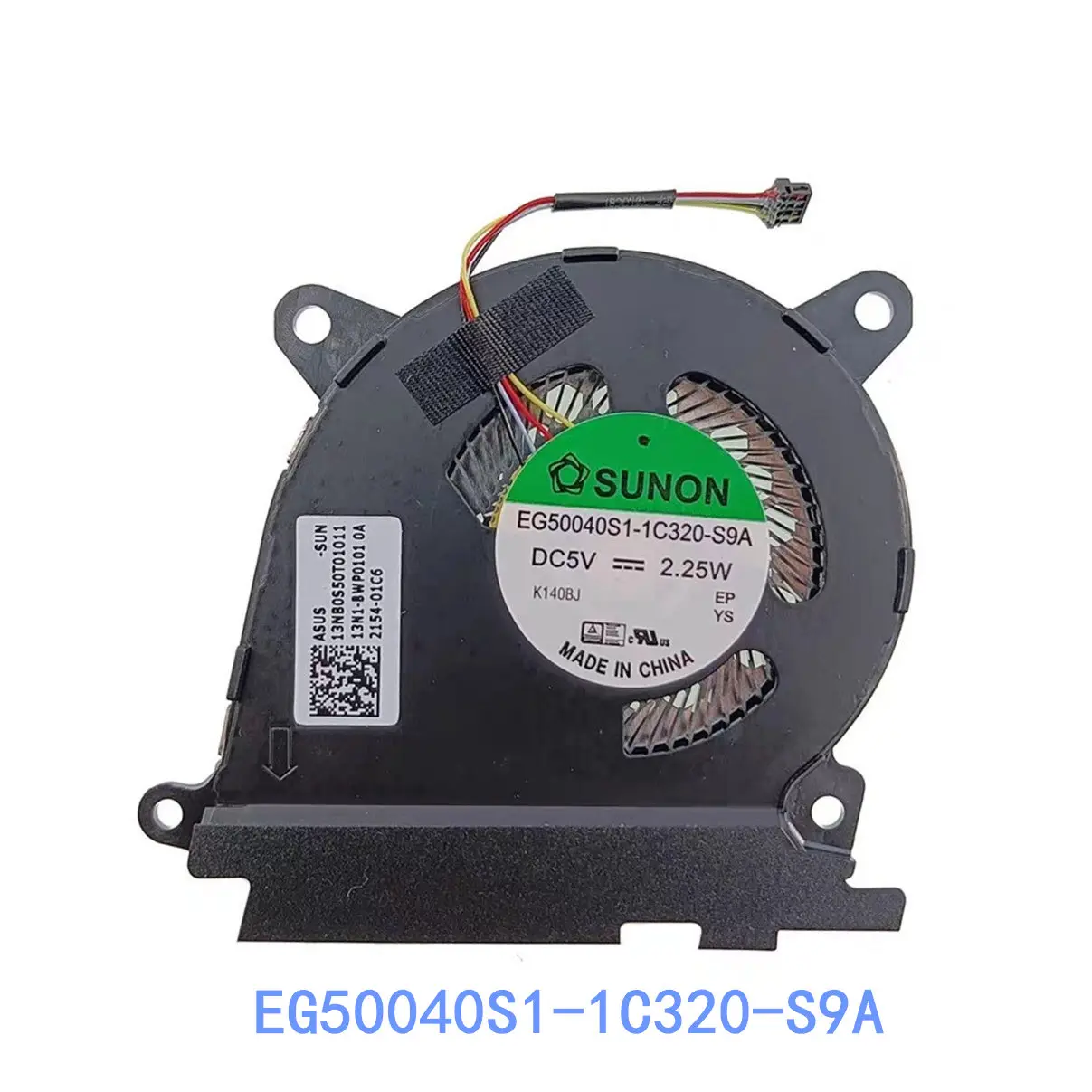 New laptop CPU cooling fan for Asus Lingyao X Dual screen UX482 UX482E UX4100E EG50040S1-1C320-S9A fans 13NB0S50T01011