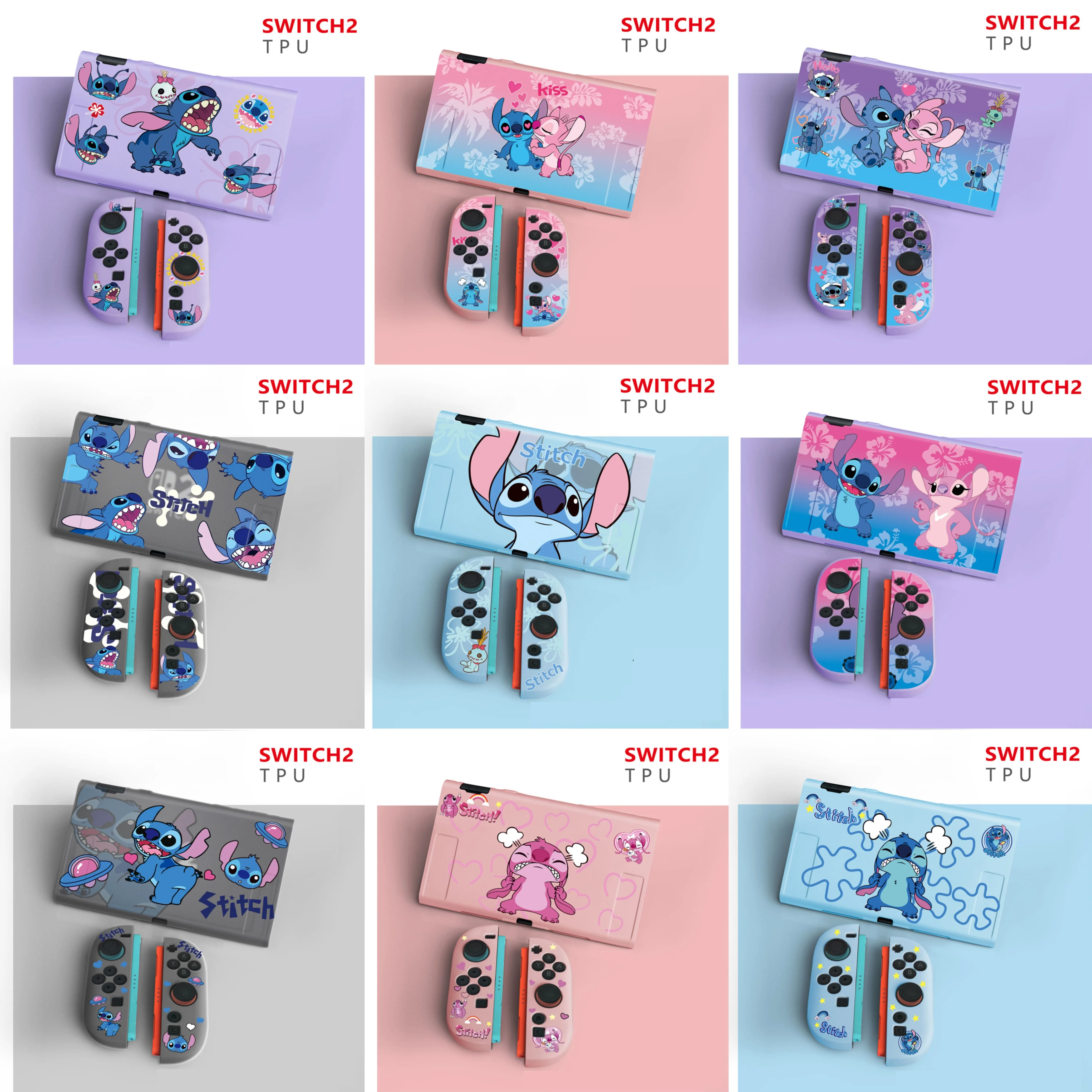 New 2025 Nintendo Switch 2 Stitch Protective Case Switch 2 Soft