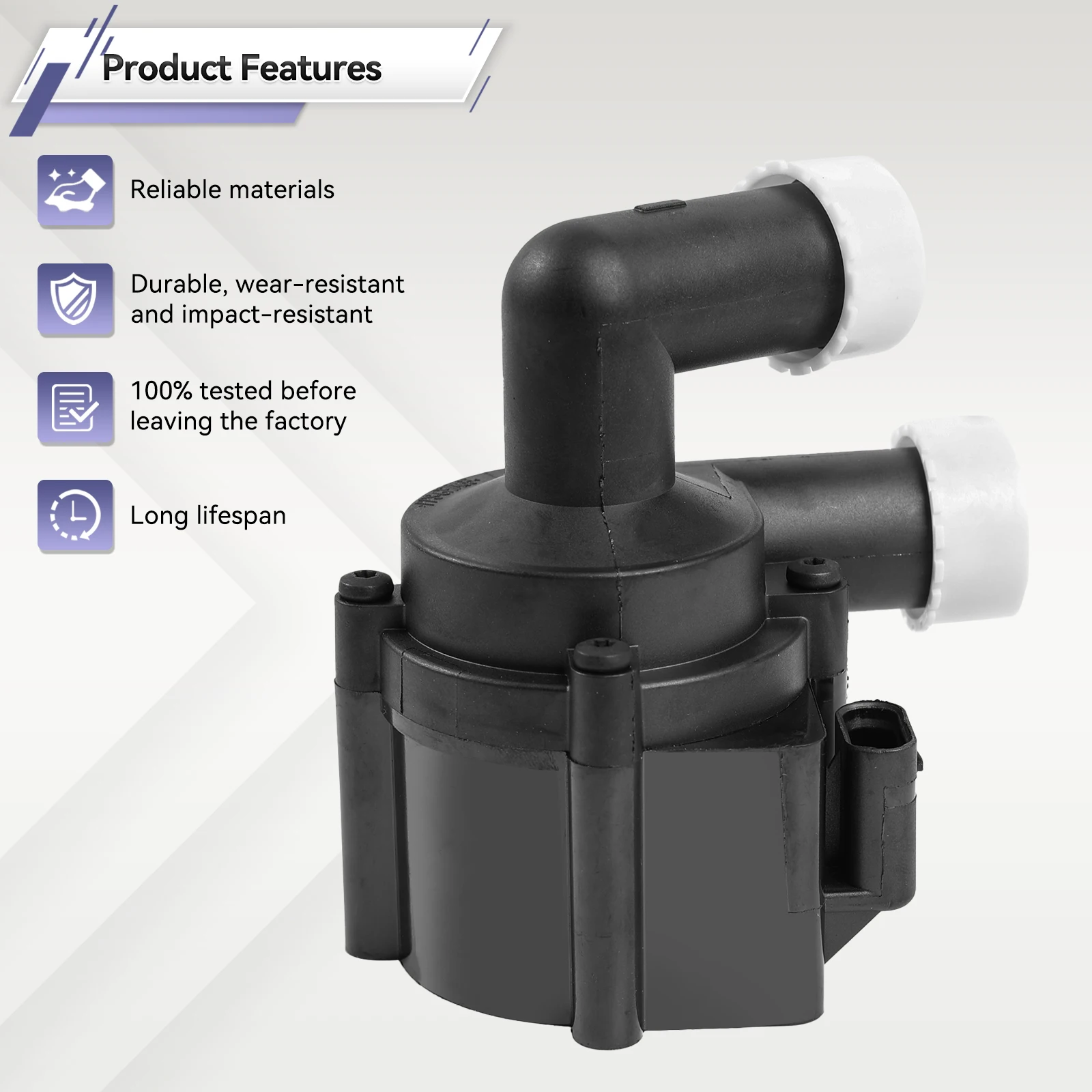 5N0965561 5N0 965 561 Car Auxiliary Cooling Water Pump For Audi A1 A3 Q3 TT VW Golf Passat Skoda Seat 1.6 TDI 2.0 TDI 5N0122093 cooling water pump