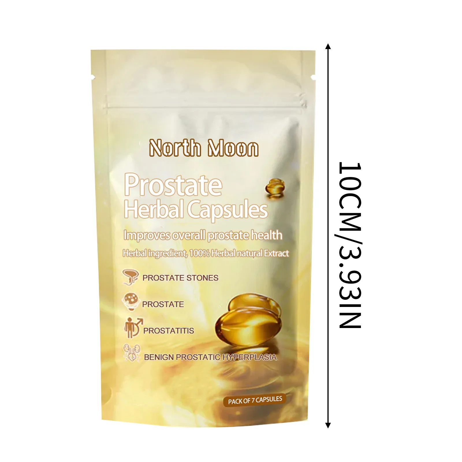 North Moon Qianliekang capsules male prostate discomfort Yang and warm kidney body care capsules 10ml