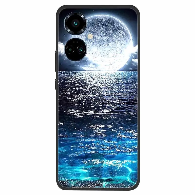Tecno Camon 19 Shockproof Soft Silicone TPU Back Cover - Cute Design
