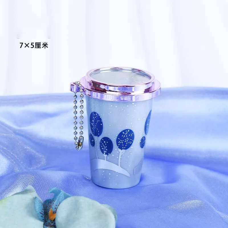 The New Milk Tea Cup Crystal Rotating Kaleidoscope Toys For Children Changeable Prismatic Science Experiment Kaleidoscope Toys