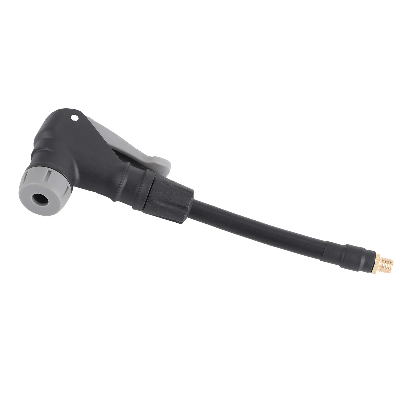 Electric tire inflator Tire inflator Tire inflator gun Car 2‑In‑1 Tire Inflator Hose Adapter Air Chuck Rubber Extension Tube American French Tire Valve