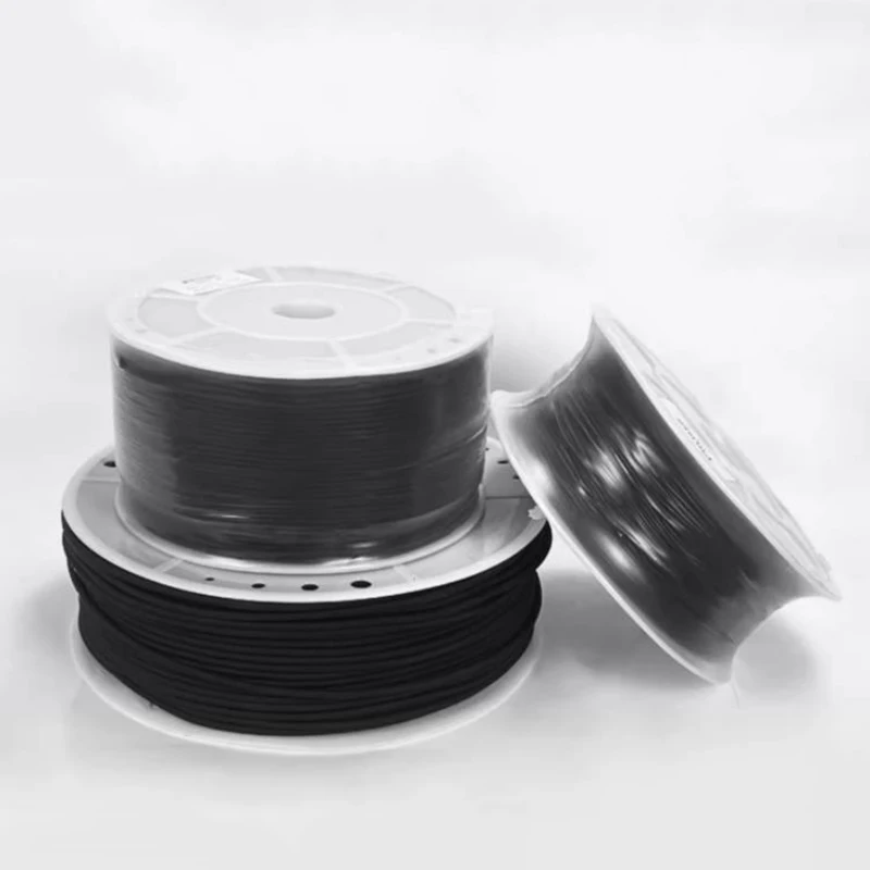 Description Picture 4 of item1 Meter PU Polyurethane Round Belt Anti-static Smooth/Rough Surface Belt Black O-type Transmission Belt Dia 2/3/4/5/6/8/10/12mm