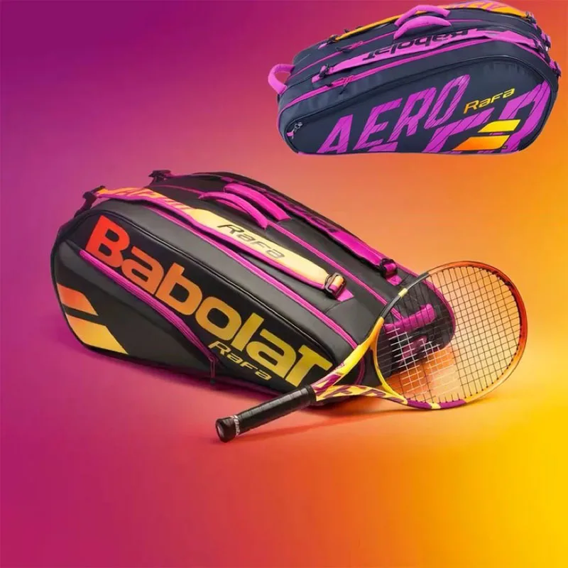 Babolat Babolat RH6 Pure Aero Rafa (Blue/Yellow/Pink) Tennis Bag