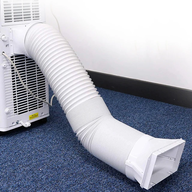 150/200CM Universal Duct Extension Pipe Telescopic Tube Ventilator Pipe Air Conditioner Exhaust Hose Air System Vent Accessories 4