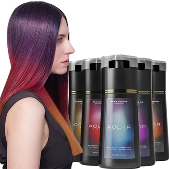 Black Hair Color Shampoo Cream 1