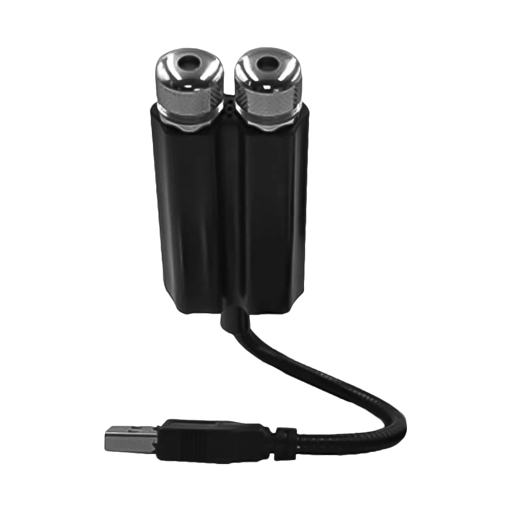 1PC Automotive Atmosphere Lamp Indoor Projection Lamp USB Car Interior